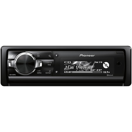 Pioneer Single-DIN In-Dash CD Receiver with Bluetooth DEH-80PRS